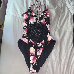floral one piece